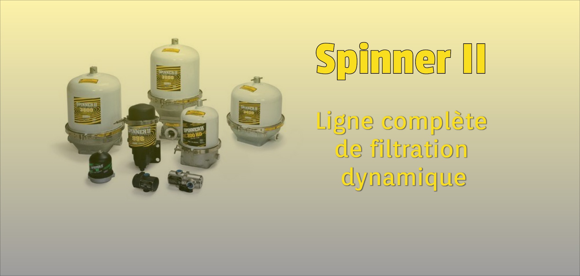 La gamme complète des centrifugeuses Spinner II